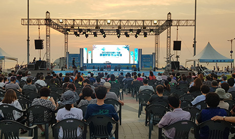 춘장대해수욕장 여름문화예술축제 사진